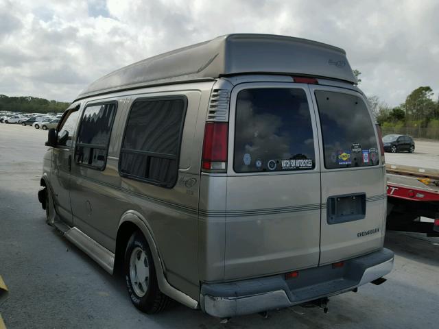 1GBFG15M4Y1257602 - 2000 CHEVROLET EXPRESS G1 BEIGE photo 3