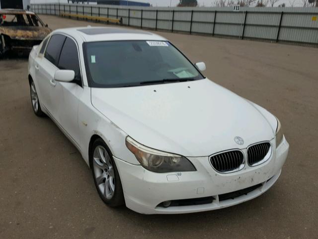 WBANE53577CW67245 - 2007 BMW 525 I WHITE photo 1