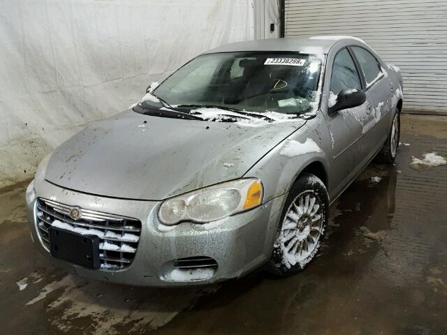 1C3EL46X76N176780 - 2006 CHRYSLER SEBRING SILVER photo 2