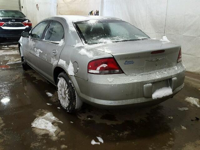 1C3EL46X76N176780 - 2006 CHRYSLER SEBRING SILVER photo 3