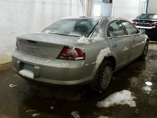 1C3EL46X76N176780 - 2006 CHRYSLER SEBRING SILVER photo 4