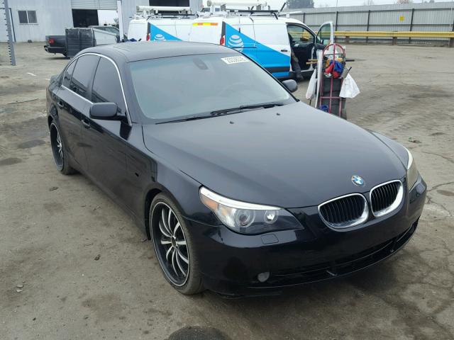 WBANA73545CR59472 - 2005 BMW 530 I BLACK photo 1