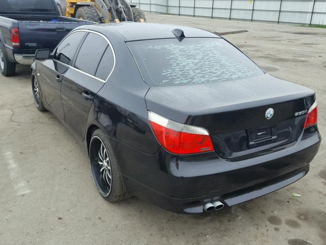 WBANA73545CR59472 - 2005 BMW 530 I BLACK photo 3