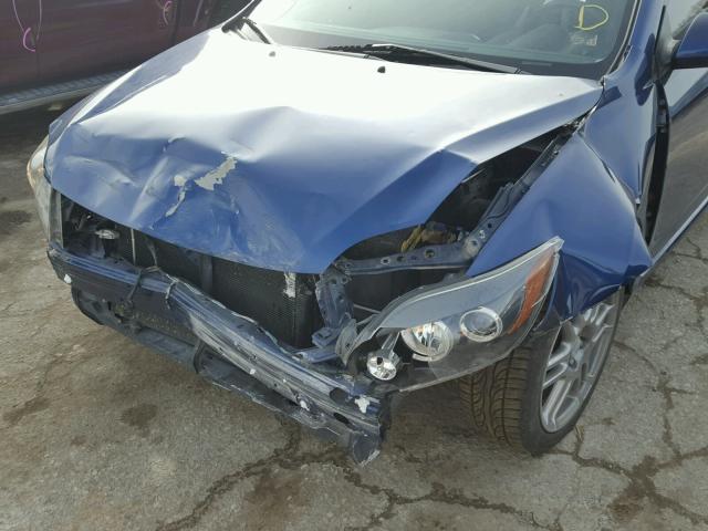 JTKDE167890291057 - 2009 TOYOTA SCION TC ლურჯი ფოტო 9