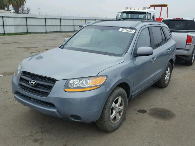 5NMSH13E39H242339 - 2009 HYUNDAI SANTA FE S SILVER photo 2