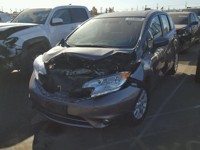 3N1CE2CP0GL393971 - 2016 NISSAN VERSA NOTE GRAY photo 2