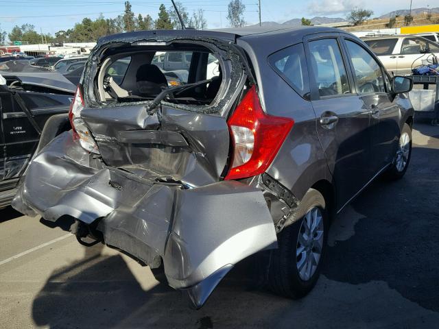 3N1CE2CP0GL393971 - 2016 NISSAN VERSA NOTE GRAY photo 4