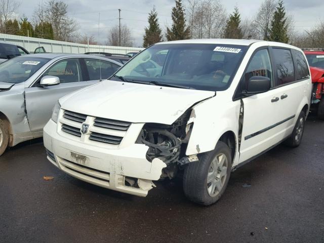 1D4HN11HX8B162106 - 2008 DODGE GRAND CARA WHITE photo 2