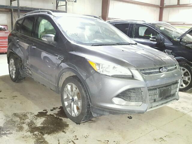 1FMCU9J90EUB49815 - 2014 FORD ESCAPE TIT GRAY photo 1