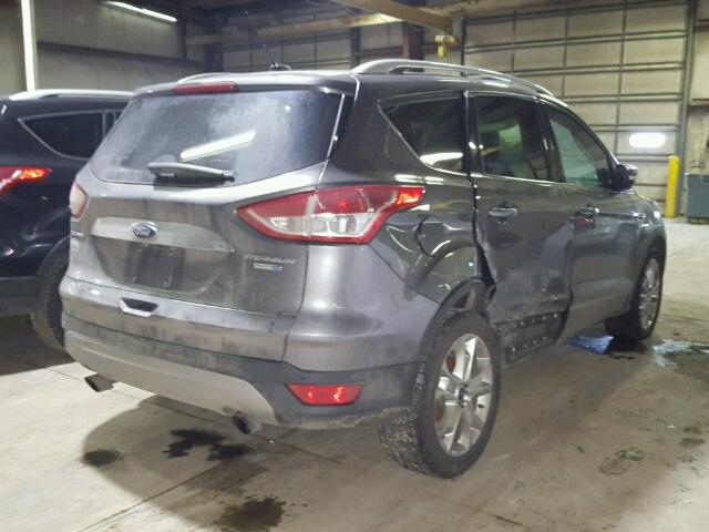 1FMCU9J90EUB49815 - 2014 FORD ESCAPE TIT GRAY photo 4