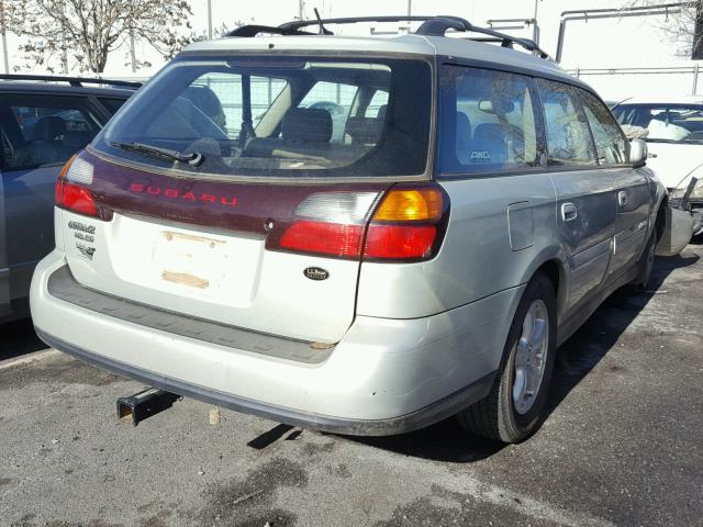 4S3BH806X47624793 - 2004 SUBARU LEGACY OUT SILVER photo 4