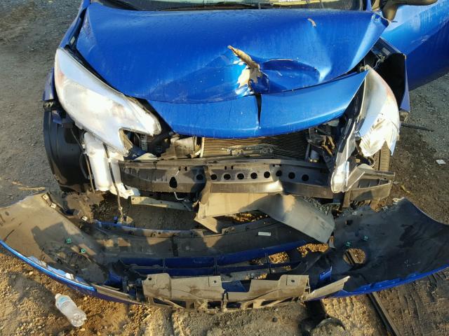 3N1CE2CPXEL407467 - 2014 NISSAN VERSA NOTE BLUE photo 7