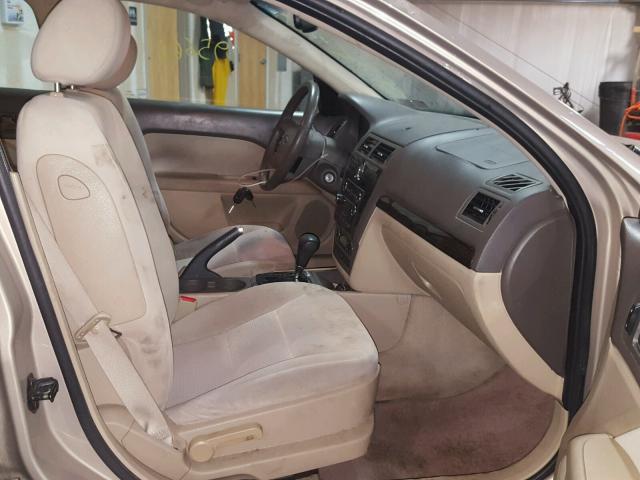 3FAHP08138R200769 - 2008 FORD FUSION SEL BEIGE photo 5