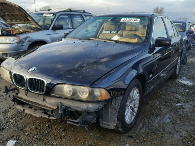 WBADT63453CK39196 - 2003 BMW 530 I AUTO BLUE photo 2