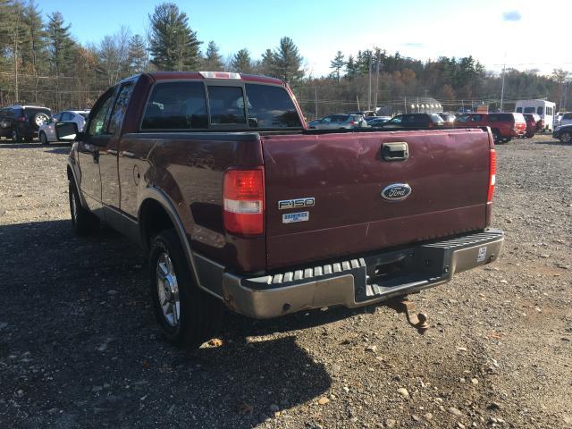 1FTPX14504FA43875 - 2004 FORD F150 BURGUNDY photo 4