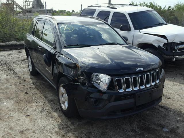 1C4NJCBA3ED812368 - 2014 JEEP COMPASS SP BLACK photo 1