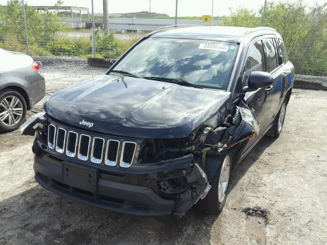 1C4NJCBA3ED812368 - 2014 JEEP COMPASS SP BLACK photo 2