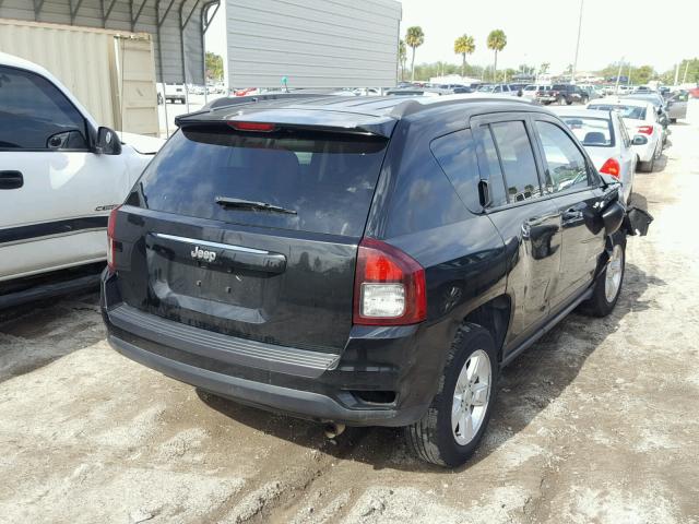 1C4NJCBA3ED812368 - 2014 JEEP COMPASS SP BLACK photo 4