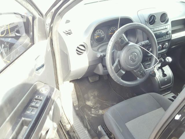 1C4NJCBA3ED812368 - 2014 JEEP COMPASS SP BLACK photo 9