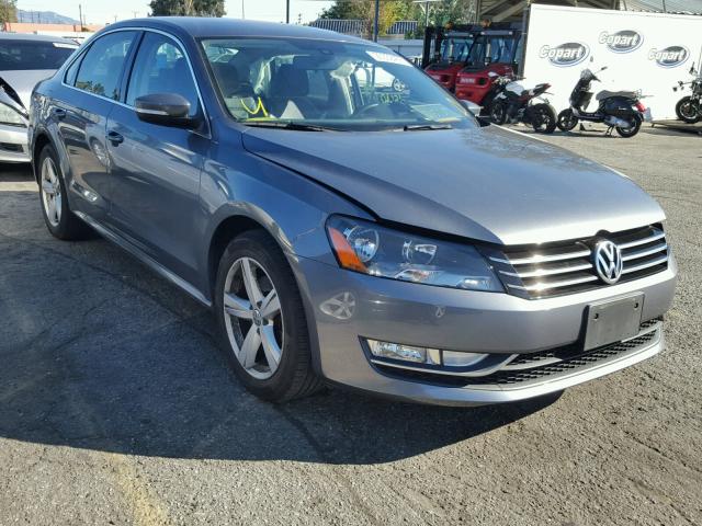 1VWAT7A37FC083976 - 2015 VOLKSWAGEN PASSAT S GRAY photo 1