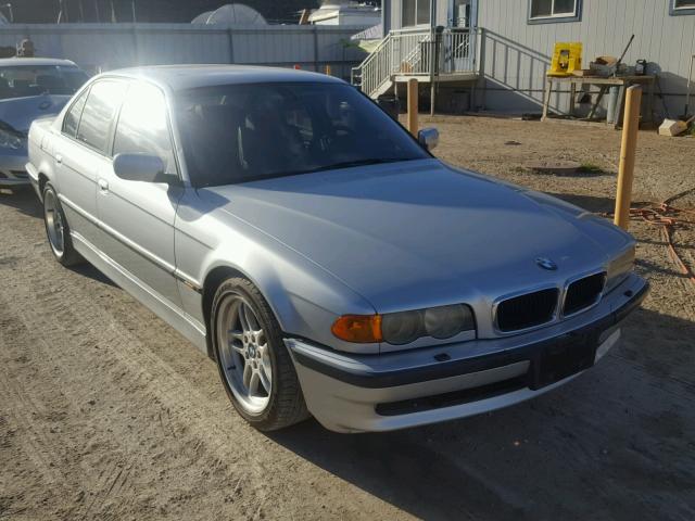 WBAGG8343YDN75654 - 2000 BMW 740 I AUTO SILVER photo 1