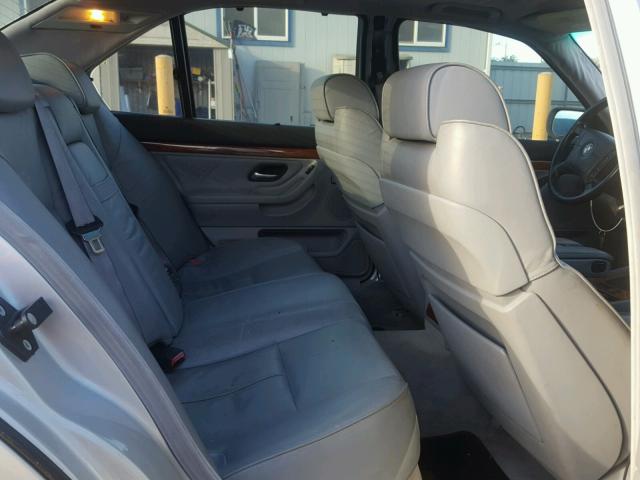 WBAGG8343YDN75654 - 2000 BMW 740 I AUTO SILVER photo 6