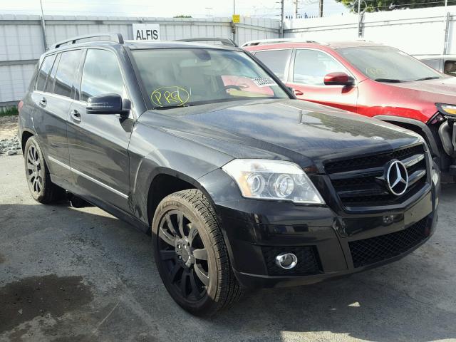 WDCGG5GB9CF825030 - 2012 MERCEDES-BENZ GLK 350 BLACK photo 1