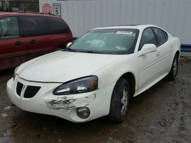 2G2WS522141375152 - 2004 PONTIAC GRAND PRIX WHITE photo 2