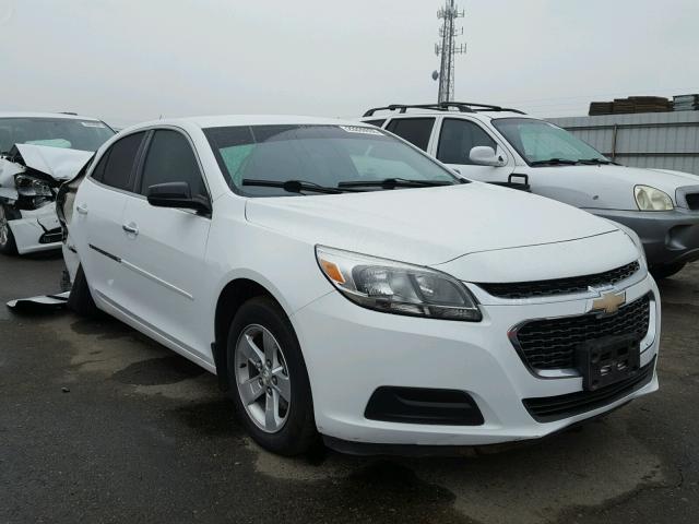 1G11B5SLXEF291154 - 2014 CHEVROLET MALIBU LS WHITE photo 1