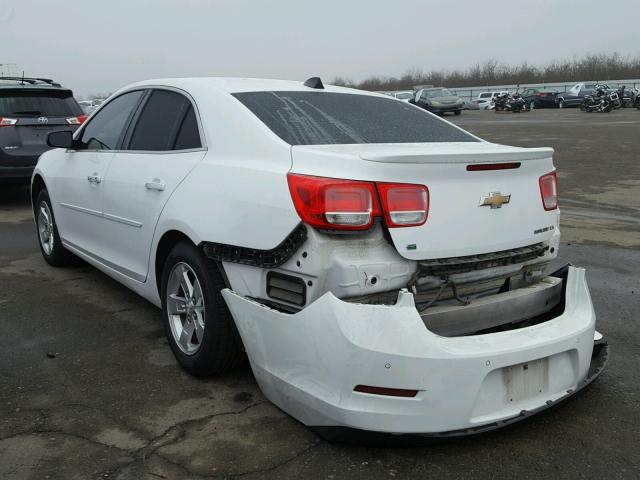 1G11B5SLXEF291154 - 2014 CHEVROLET MALIBU LS WHITE photo 3