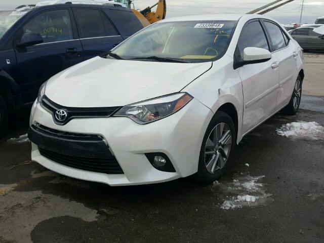 5YFBPRHE7FP184392 - 2015 TOYOTA COROLLA EC WHITE photo 2