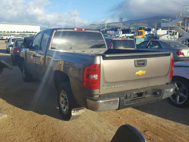 1GCRCSEAXCZ197514 - 2012 CHEVROLET SILVERADO BROWN photo 3