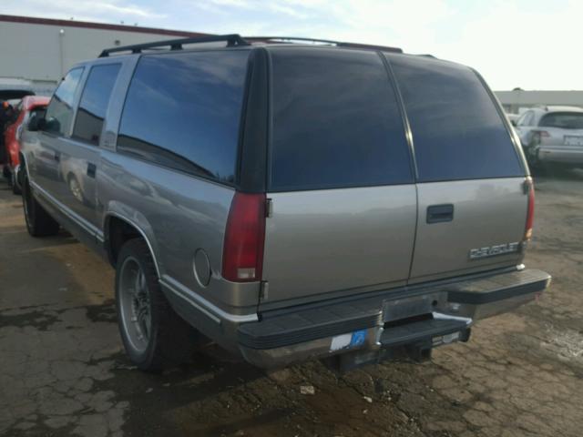 3GNEC16R0XG218493 - 1999 CHEVROLET SUBURBAN C BEIGE photo 3