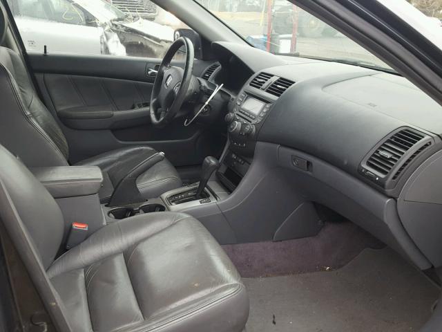 1HGCM56693A120325 - 2003 HONDA ACCORD EX GRAY photo 5