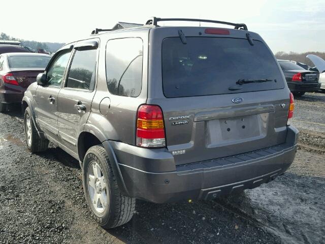 1FMCU94106KA50561 - 2006 FORD ESCAPE LIM CHARCOAL photo 3