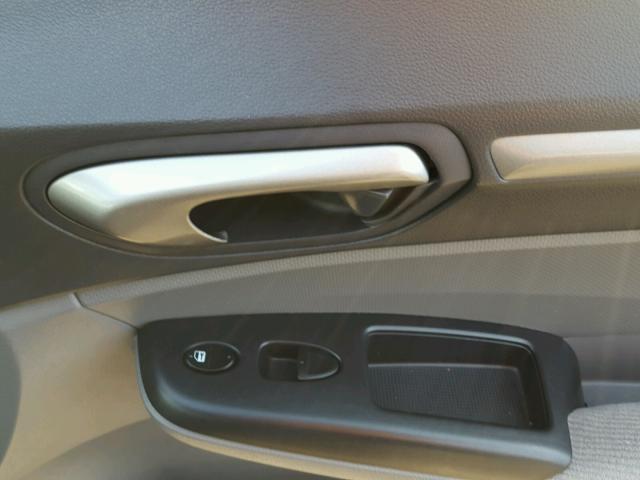 1HGFA16867L134516 - 2007 HONDA CIVIC EX BLACK photo 9