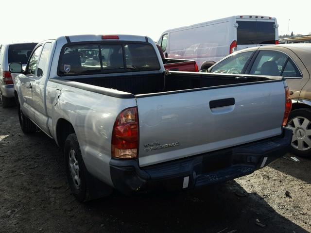 5TETX22N16Z219183 - 2006 TOYOTA TACOMA ACC SILVER photo 3