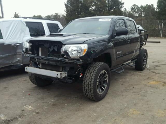 5TFLU4EN4CX039327 - 2012 TOYOTA TACOMA DOU BLACK photo 2