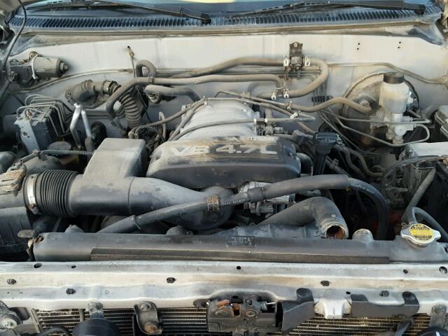 5TDBT48AX1S024258 - 2001 TOYOTA SEQUOIA LI SILVER photo 7