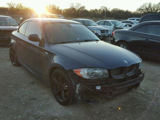 WBAUC9C52BVM09253 - 2011 BMW 135 I BLUE photo 1