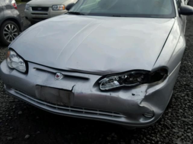 2G1WW12E549423202 - 2004 CHEVROLET MONTE CARL 银色 照片 9
