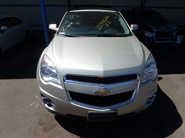 2GNFLNE37D6384302 - 2013 CHEVROLET EQUINOX LT GOLD photo 9