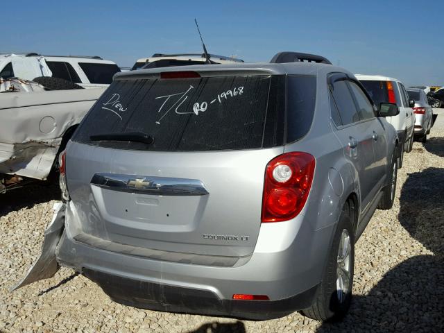 2CNALDEW0A6259107 - 2010 CHEVROLET EQUINOX LT SILVER photo 4