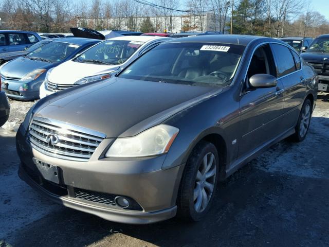 JNKAY01F67M459597 - 2007 INFINITI M35 BASE BROWN photo 2