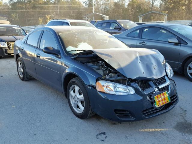 1B3EL46R66N192788 - 2006 DODGE STRATUS SX GREEN photo 1