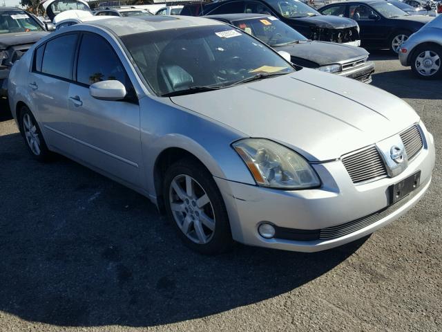 1N4BA41EX4C817784 - 2004 NISSAN MAXIMA SE SILVER photo 1