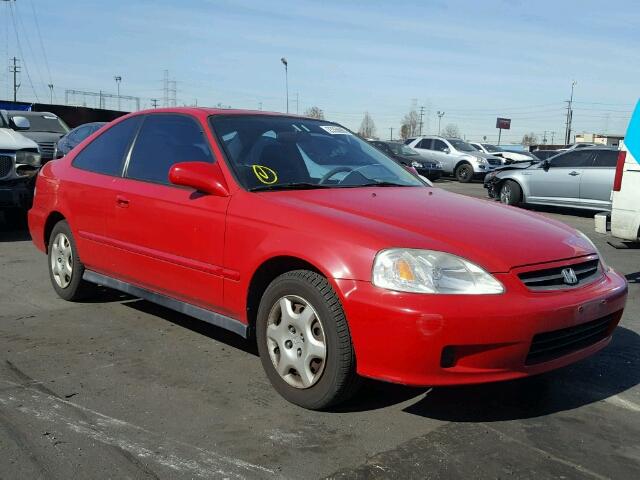 1HGEJ8240XL037741 - 1999 HONDA CIVIC EX RED photo 1