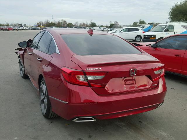 1HGCV1F93JA015230 - 2018 HONDA ACCORD TOU RED photo 3