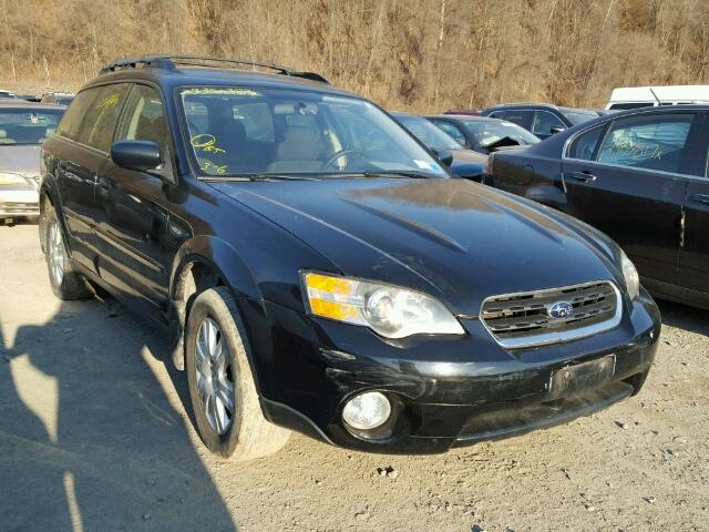 4S4BP61C457384911 - 2005 SUBARU LEGACY OUT BLACK photo 1