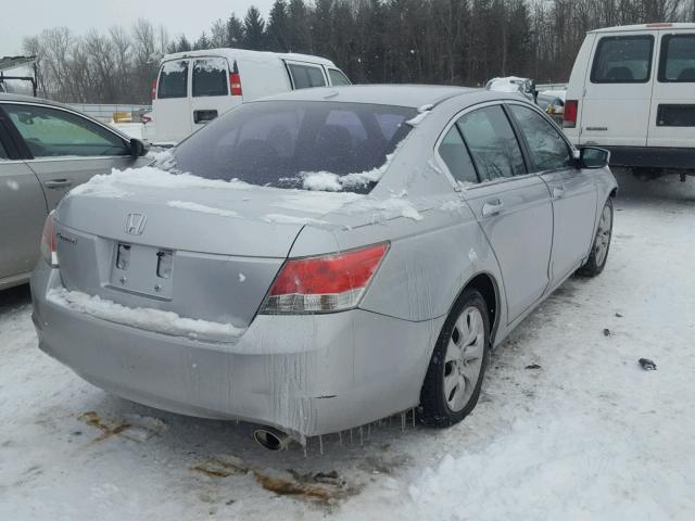 1HGCP2F89AA088593 - 2010 HONDA ACCORD EXL GRAY photo 4